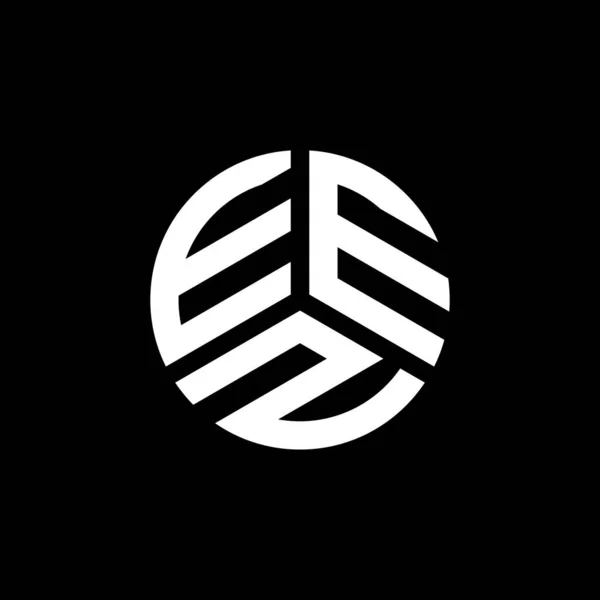 Eez Letter Logo Design White Background Eez Creative Initials Letter — Stock Vector