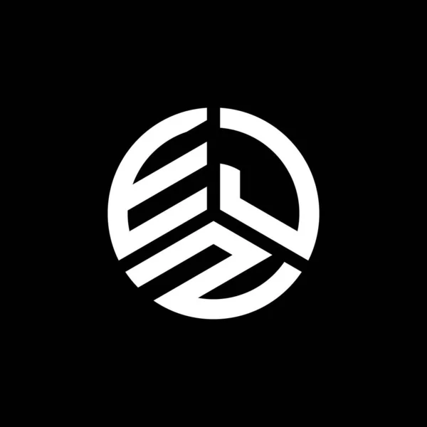 Ejz Letter Logo Design White Background Ejz Creative Initials Letter — Stock Vector