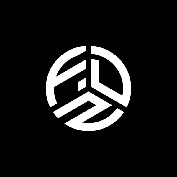 Projekt Logo Litery Fdz Białym Tle Fdz Twórcze Inicjały Koncepcja — Wektor stockowy