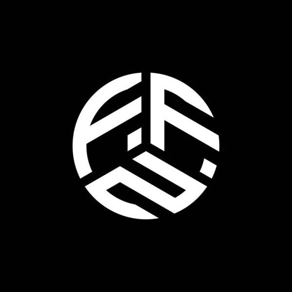 Ffn Letter Logo Design White Background Ffn Creative Initials Letter — Stock Vector