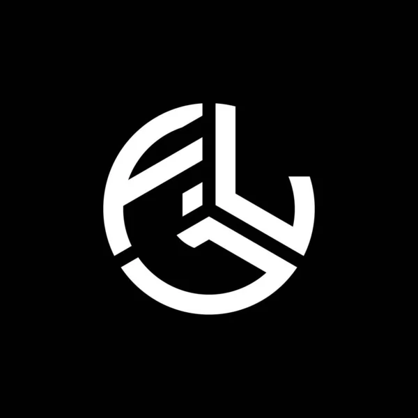Fll Projekt Logo Litery Białym Tle Fll Twórcze Inicjały Koncepcja — Wektor stockowy