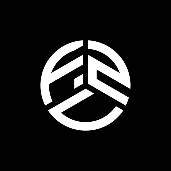 Logo Desain Huruf Fvv Pada Latar Belakang Putih Fvv Kreatif - Stok Vektor