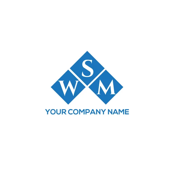 Swmxza Carta Logotipo Design Fundo Preto Xza Iniciais Criativas Conceito — Vetor de Stock