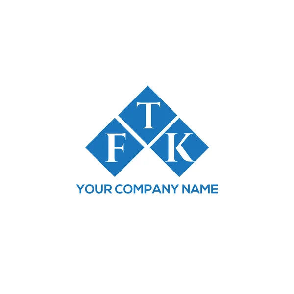 Tfkxza Buchstabe Logo Design Auf Schwarzem Hintergrund Xza Kreative Initialen — Stockvektor
