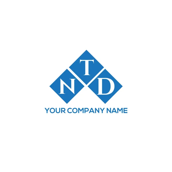 Tndxza Brev Logo Design Sort Baggrund Xza Kreative Initialer Brev – Stock-vektor