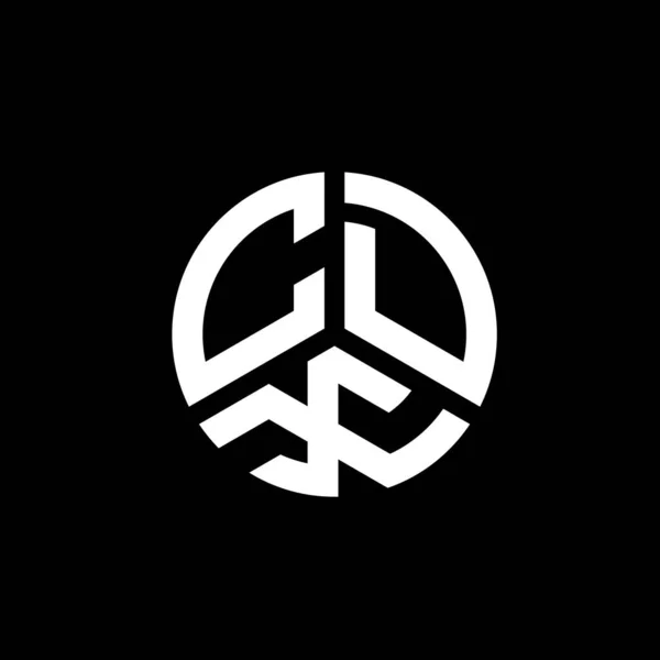 Diseño Del Logotipo Letra Cdx Sobre Fondo Blanco Cdx Iniciales — Vector de stock