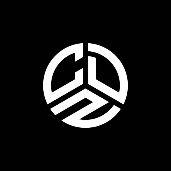 Beyaz Arkaplanda Cdz Harf Logosu Tasarımı Cdz Yaratıcı Harf Logosu — Stok Vektör