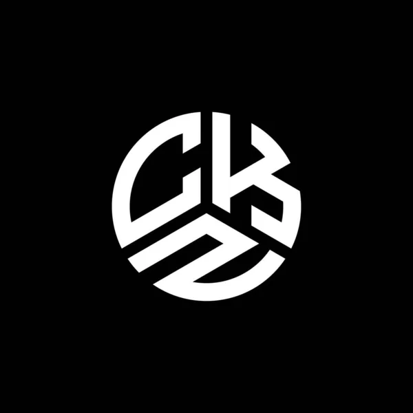 Ckz Letter Logo Design White Background Ckz Creative Initials Letter — Stock Vector