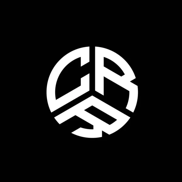 Crr Lettre Logo Design Sur Fond Blanc Crr Initiales Créatives — Image vectorielle