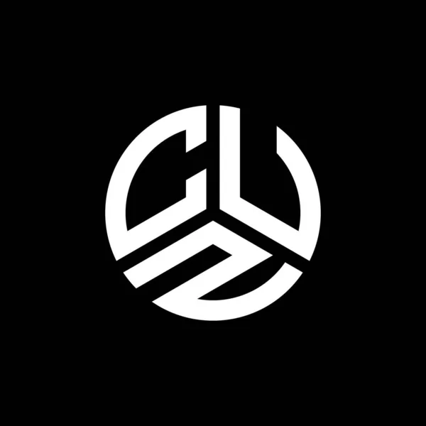 白い背景にCuzの手紙のロゴデザイン Cuz創造的なイニシャルの手紙のロゴコンセプト Cuz文字デザイン — ストックベクタ