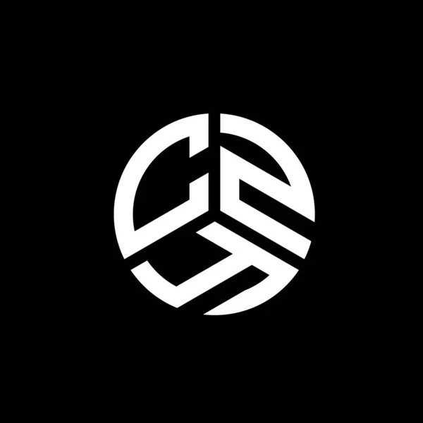 Czy Buchstabe Logo Design Auf Weißem Hintergrund Czy Kreative Initialen — Stockvektor