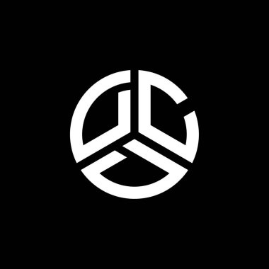 Beyaz arkaplanda DCD harfli logo tasarımı. DCD yaratıcı harflerin baş harfleri logo kavramı. DCD harf tasarımı.