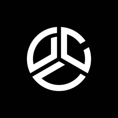 Beyaz arka planda DCV harf logosu tasarımı. Motorlu Taşıtlar Dairesi yaratıcı harfler logosu konsepti. DCV harf tasarımı.