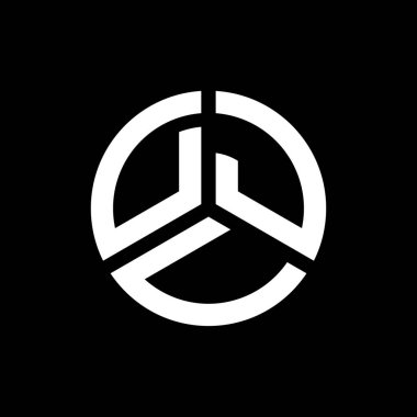 Beyaz arka planda DJV harf logosu tasarımı. DJV yaratıcı harf logosu kavramı. DJV harf tasarımı.