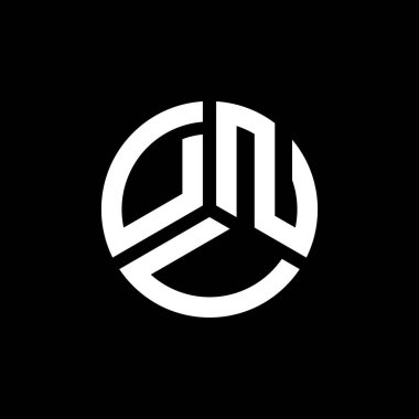 Beyaz arka planda DNV harf logosu tasarımı. DNV yaratıcı harflerin baş harfleri logo konsepti. DNV harf tasarımı.