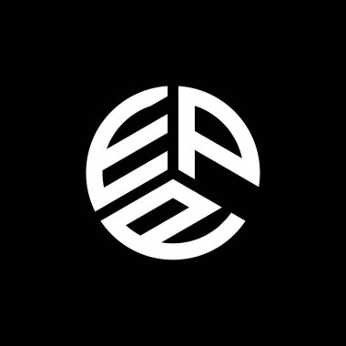 Beyaz arkaplanda EPP harf logosu tasarımı. EPP yaratıcı harflerin baş harfleri logo kavramı. EPP harf tasarımı.