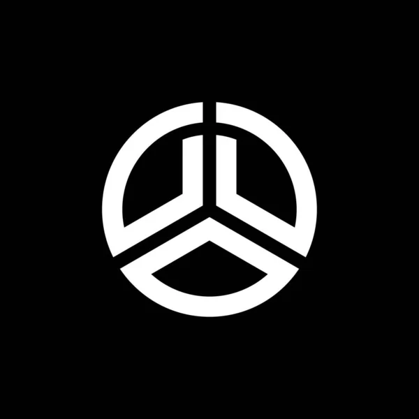 Дизайн Логотипу Літери Ddo Білому Тлі Творчі Ініціали Ddo Концепція — стоковий вектор
