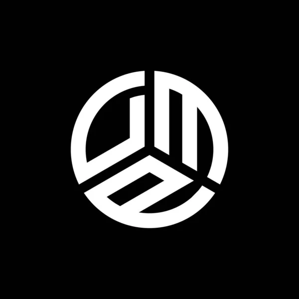 Dmp Letter Logo Design Auf Weißem Hintergrund Dmp Kreative Initialen — Stockvektor