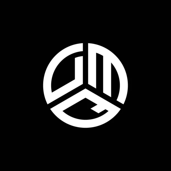 Dmq Letter Logo Design White Background Dmq Creative Initials Letter — Stock Vector
