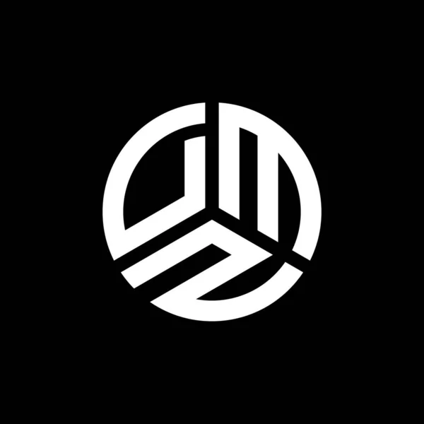 Projekt Logo Litery Dmz Białym Tle Dmz Twórcze Inicjały Koncepcja — Wektor stockowy