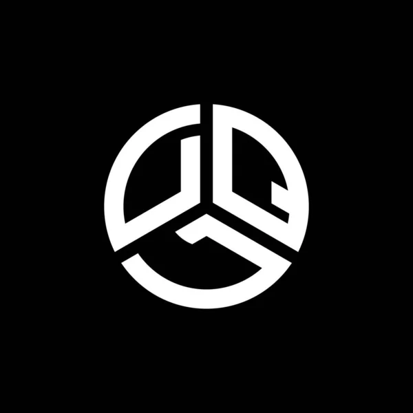 Σχεδιασμός Λογότυπου Γραμμάτων Dql Λευκό Φόντο Dql Δημιουργικό Πρωτότυπο Γράμμα — Διανυσματικό Αρχείο