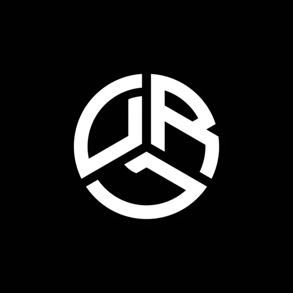 Літерний Дизайн Логотипу Drl Білому Тлі Творчі Ініціали Drl Мають — стоковий вектор