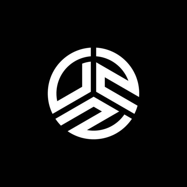 Projekt Logo Litery Dzz Białym Tle Inicjały Twórcze Dzz Koncepcja — Wektor stockowy