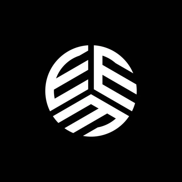 Σχεδιασμός Λογότυπου Γραμμάτων Εεμ Λευκό Φόντο Έννοια Λογοτύπου Δημιουργικά Αρχικά — Διανυσματικό Αρχείο