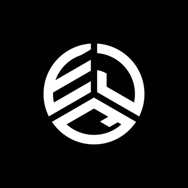 Ejq Lettera Logo Design Sfondo Bianco Ejq Creativo Iniziali Lettera — Vettoriale Stock