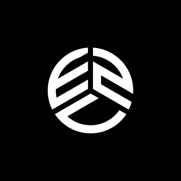 Ezu Logo Design Auf Weißem Hintergrund Ezu Kreative Initialen Buchstabe — Stockvektor