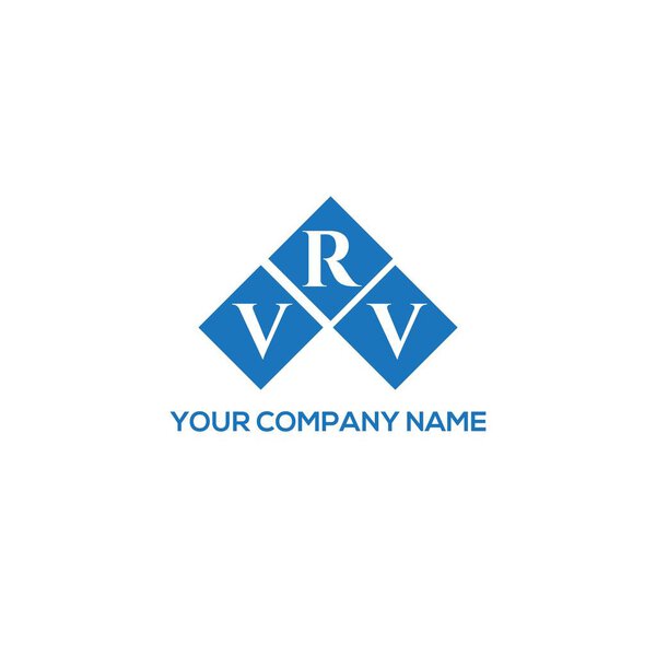VRV letter logo design on white background. VRV creative initials letter logo concept. VRV letter design.