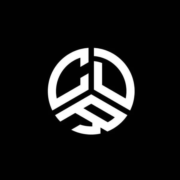 Дизайн Логотипу Літери Cdr Білому Тлі Творчі Ініціали Cdr Концепція — стоковий вектор