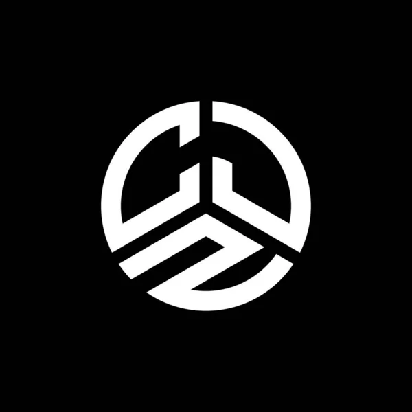 Cjz Письмо Дизайн Логотипа Белом Фоне Концепция Логотипа Cjz Creative — стоковый вектор
