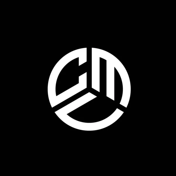 Cmv Lettre Logo Design Sur Fond Blanc Cmv Initiales Créatives — Image vectorielle