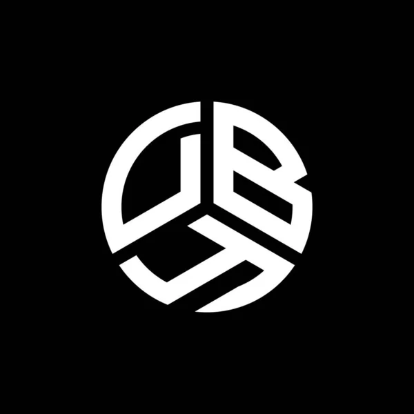 Dby Lettre Logo Design Sur Fond Blanc Dby Initiales Créatives — Image vectorielle