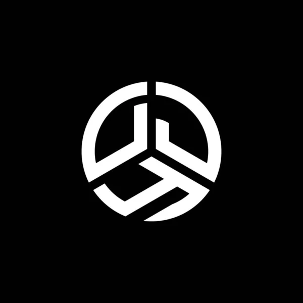 Design Logo Literei Djy Fundal Alb Djy Creativ Iniţiale Literă — Vector de stoc