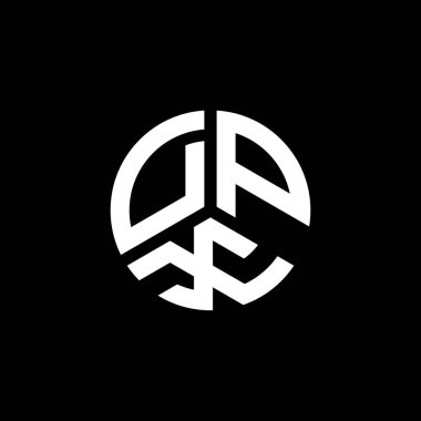 Beyaz arkaplanda DPX harf logosu tasarımı. DPX yaratıcı harflerin baş harfleri logo kavramı. DPX harf tasarımı.