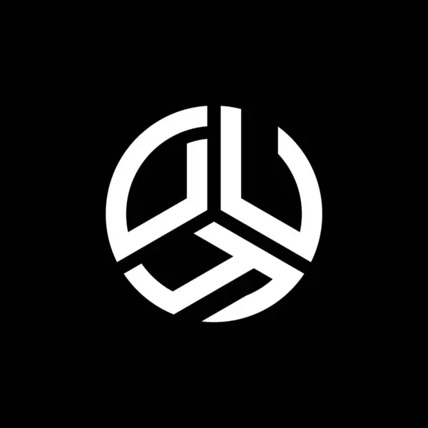 Duy Letter Logo Design White Background Duy Creative Initials Letter — Stock Vector