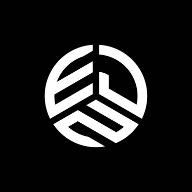 Beyaz arka planda EJN harf logosu tasarımı. EJN yaratıcı harflerin baş harfleri logo kavramı. EJN harf tasarımı.