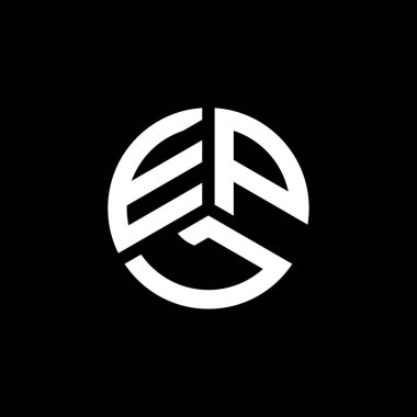 Beyaz arkaplanda EPL harf logosu tasarımı. EPL yaratıcı harflerin baş harfleri logo kavramı. EPL harf tasarımı.