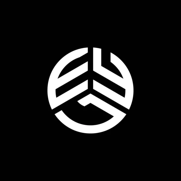 Eyl Letter Logo Ontwerp Witte Achtergrond Eyl Creatieve Initialen Letter — Stockvector