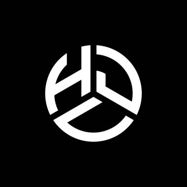 Beyaz arka planda HJV harf logosu tasarımı. HJV yaratıcı harflerin baş harfleri logo kavramı. HJV harf tasarımı.