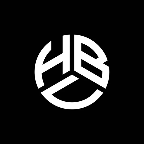 Hbv Letter Logo Design White Background Hbv Creative Initials Letter — Stock Vector