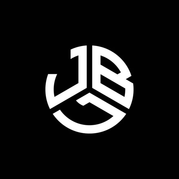 Σχεδιασμός Λογότυπου Γραμμάτων Jbl Μαύρο Φόντο Jbl Δημιουργικά Αρχικά Γράμματα — Διανυσματικό Αρχείο