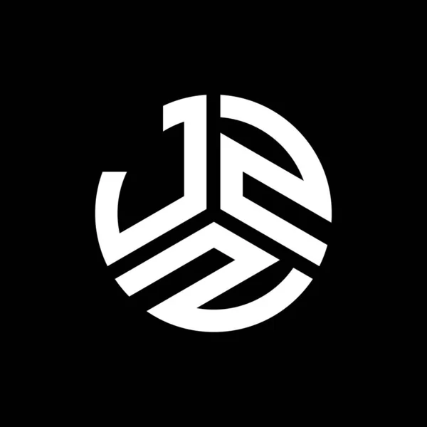 ブラックを基調としたJyz文字ロゴデザイン Jyzクリエイティブイニシャルレターロゴコンセプト Jyz文字デザイン — ストックベクタ