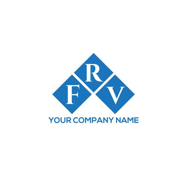 FRV letter logo design on white background. FRV creative initials letter logo concept. FRV letter design.FRV letter logo design on white background. FRV creative initials letter logo concept. FRV letter design.