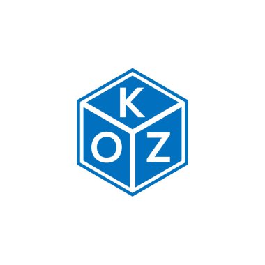Siyah arkaplanda KOZ harf logosu tasarımı. KOZ yaratıcı harflerin baş harfleri logo kavramı. KOZ harf dizaynı. KOZ harf logosu tasarımı siyah arkaplanda. KOZ yaratıcı harflerin baş harfleri logo kavramı. KOZ harf tasarımı.