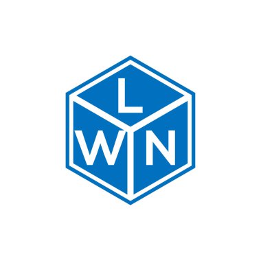 LWB harfi logo tasarımı siyah arka planda. LWB yaratıcı harflerin baş harfleri logo kavramı. LWB harf tasarımı.