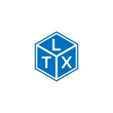 Siyah arkaplanda LTX harf logosu tasarımı. LTX yaratıcı harflerin baş harfleri logo kavramı. LTX harf tasarımı.