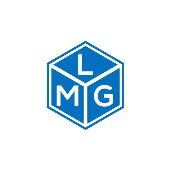 Lmg 디자인은 Lmg 크리에이티브 이니셜은 개념이다 Lmg Lmg 디자인 Black — 스톡 벡터